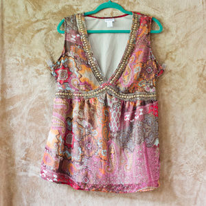 2/$20 Boho Maternity Top by Motherhood Maternity